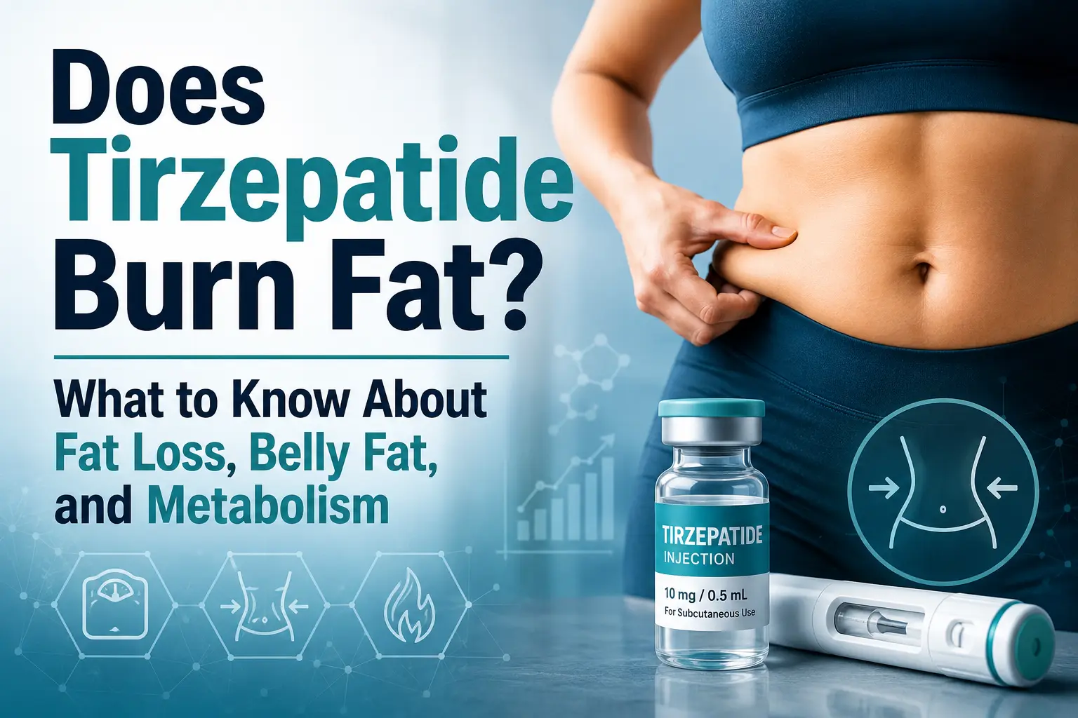 does tirzepatide target belly fat Does Tirzepatide Burn Fat?